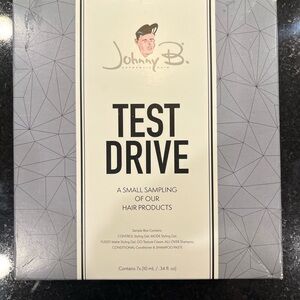 Johnny B. Test Drive Hair Product Sampler Kit travel size new